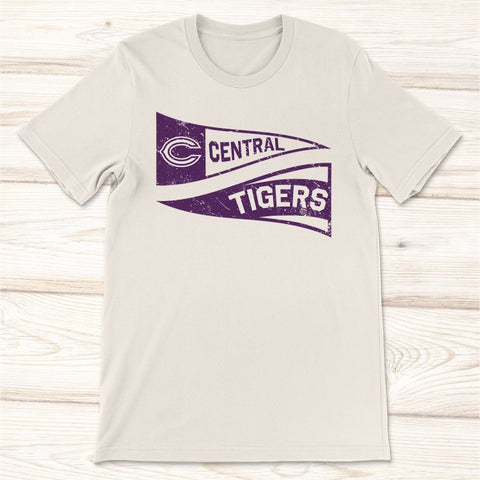 Central Tigers Pennants Tee