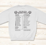 High School Roster Back