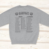 Junior High Roster Back