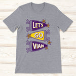 Let's Go Vian Pennant Tee