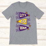 Let's Go Vian Pennant Tee