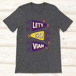 Let's Go Vian Pennant Tee