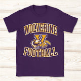 Wolverine Football Tee